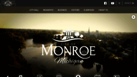 What Monroemi.gov website looked like in 2019 (4 years ago)