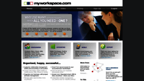 What Myworkspace.com website looked like in 2019 (4 years ago)