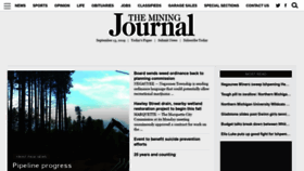 What Miningjournal.net website looked like in 2019 (4 years ago)
