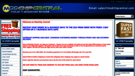 What Modchipcentral.com website looked like in 2019 (4 years ago)