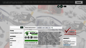 What Mototech.sk website looked like in 2019 (4 years ago)