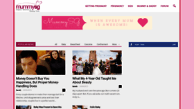 What Mummysg.com website looked like in 2019 (4 years ago)