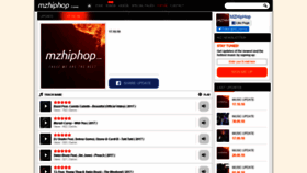 What Mzhiphop.com website looked like in 2019 (4 years ago)