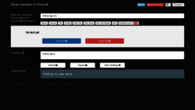 What Minecraftjson.com website looked like in 2019 (6 years ago)