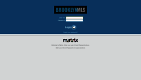What Matrix.bnymls.com website looked like in 2019 (4 years ago)