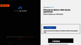 What Megawrzuta.pl website looked like in 2019 (4 years ago)