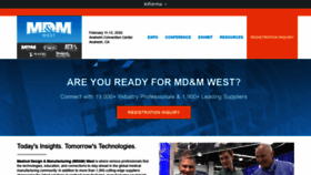What Mdmwest.mddionline.com website looked like in 2019 (4 years ago)