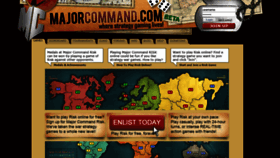 What Majorcommand.com website looked like in 2019 (4 years ago)