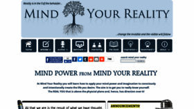 What Mind-your-reality.com website looked like in 2019 (4 years ago)