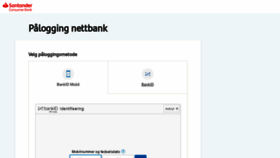 What Minnettbank.santanderconsumer.no website looked like in 2019 (4 years ago)