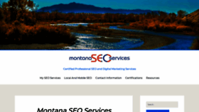 What Montanaseoservices.com website looked like in 2019 (4 years ago)
