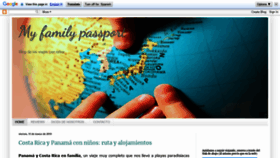 What Myfamilypassport.com website looked like in 2019 (4 years ago)