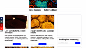 What Myketorecipes.com website looked like in 2019 (4 years ago)