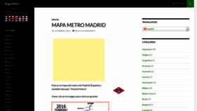 What Mapametro.com website looked like in 2019 (4 years ago)