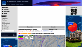 What Meteoradar.ch website looked like in 2019 (5 years ago)