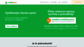 What Mailfeed.cz website looked like in 2019 (4 years ago)