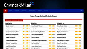 What Milanchymcak.com website looked like in 2019 (4 years ago)