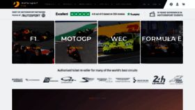 What Motorsportlive.com website looked like in 2019 (4 years ago)