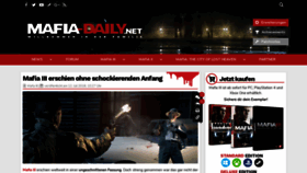 What Mafia-daily.net website looked like in 2019 (4 years ago)