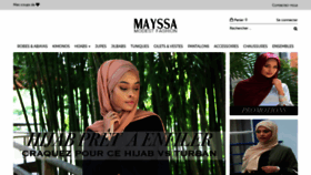 What Mayssa.fr website looked like in 2019 (4 years ago)
