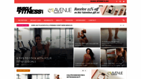 What Muscleandfitnesshers.co.za website looked like in 2019 (4 years ago)