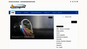 What Maismonografia.com.br website looked like in 2019 (4 years ago)