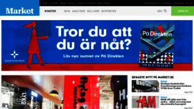 What Market.se website looked like in 2019 (4 years ago)