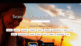 What My-radios.com website looked like in 2019 (4 years ago)