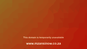 What Mzansinow.co.za website looked like in 2019 (6 years ago)