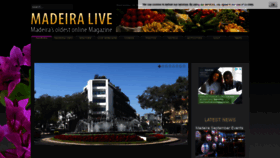 What Madeira-live.com website looked like in 2019 (4 years ago)