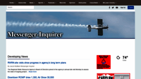 What Messenger-inquirer.com website looked like in 2019 (4 years ago)