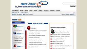What Micro-astuce.com website looked like in 2019 (4 years ago)