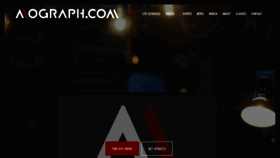 What Mograph.com website looked like in 2019 (4 years ago)