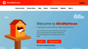 What Mindmyhouse.com website looked like in 2019 (4 years ago)
