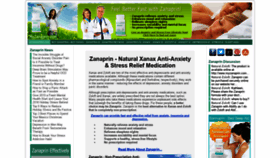 What Myzanaprin.com website looked like in 2019 (4 years ago)