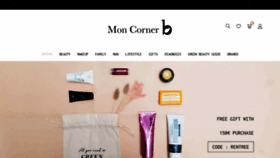 What Moncornerbio.com website looked like in 2019 (4 years ago)