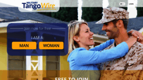 What Military.tangowire.com website looked like in 2019 (4 years ago)