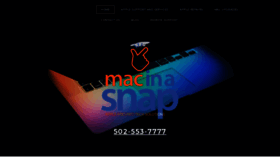 What Macinasnap.com website looked like in 2019 (4 years ago)