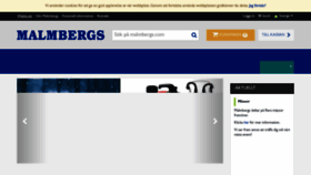 What Malmbergs.com website looked like in 2019 (4 years ago)