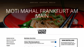 What Motimahalfrankfurtammain.de website looked like in 2019 (4 years ago)