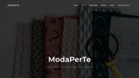 What Modaweek.it website looked like in 2019 (4 years ago)