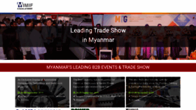 What Myanmar-expo.com website looked like in 2019 (4 years ago)