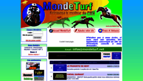 What Mondeturf.net website looked like in 2019 (4 years ago)