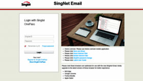 What Myportal.singtel.com website looked like in 2019 (4 years ago)