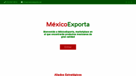 What Mexicoexporta.net website looked like in 2019 (4 years ago)