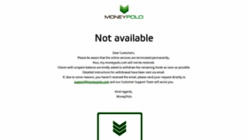 What Moneypolo.com website looked like in 2019 (4 years ago)