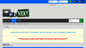 What Mobinuke.com website looked like in 2019 (4 years ago)