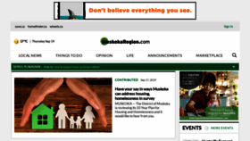 What Muskokaregion.com website looked like in 2019 (4 years ago)