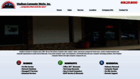 What Madisoncomputerworks.com website looked like in 2019 (6 years ago)