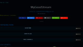 What Mygoodstream.pw website looked like in 2019 (4 years ago)